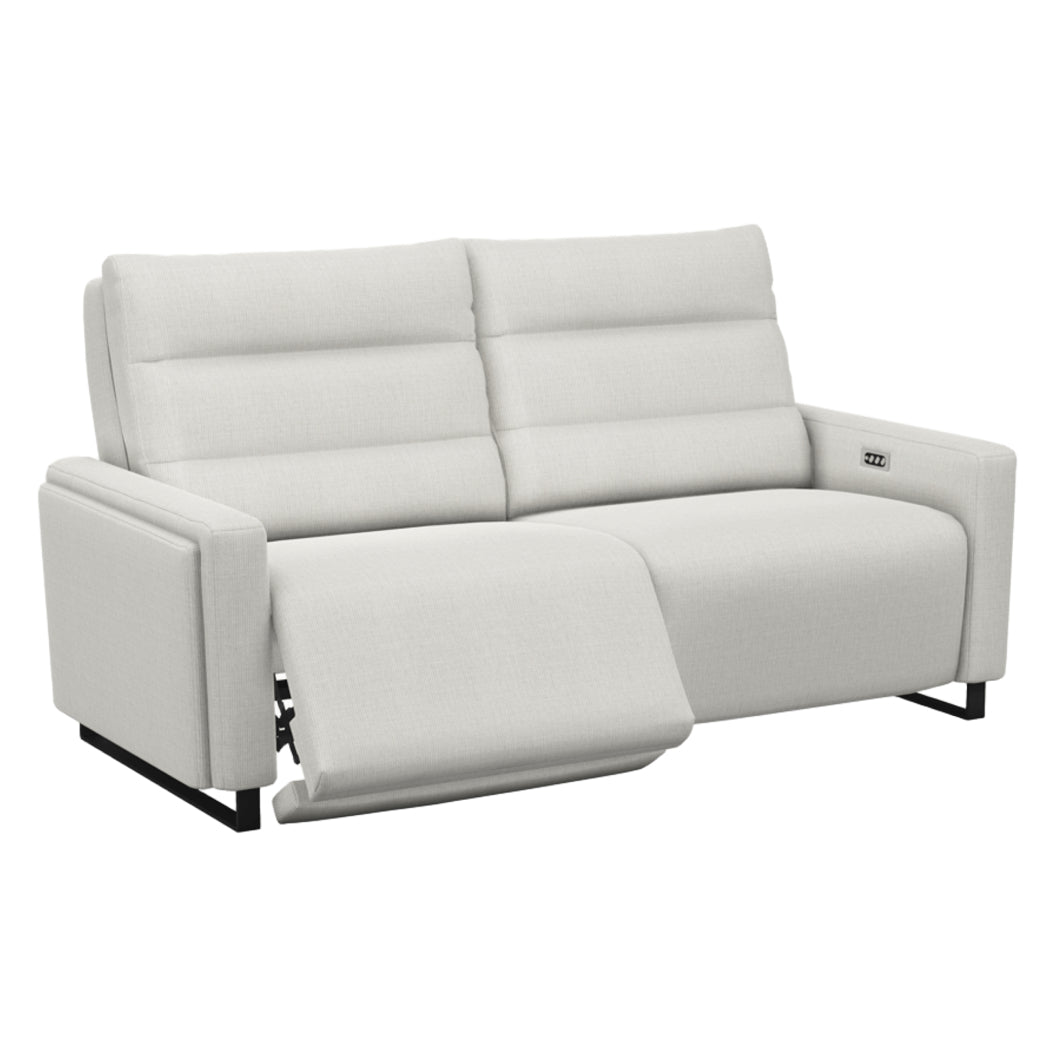 Sofa condo motorisé en tissu - Flavie