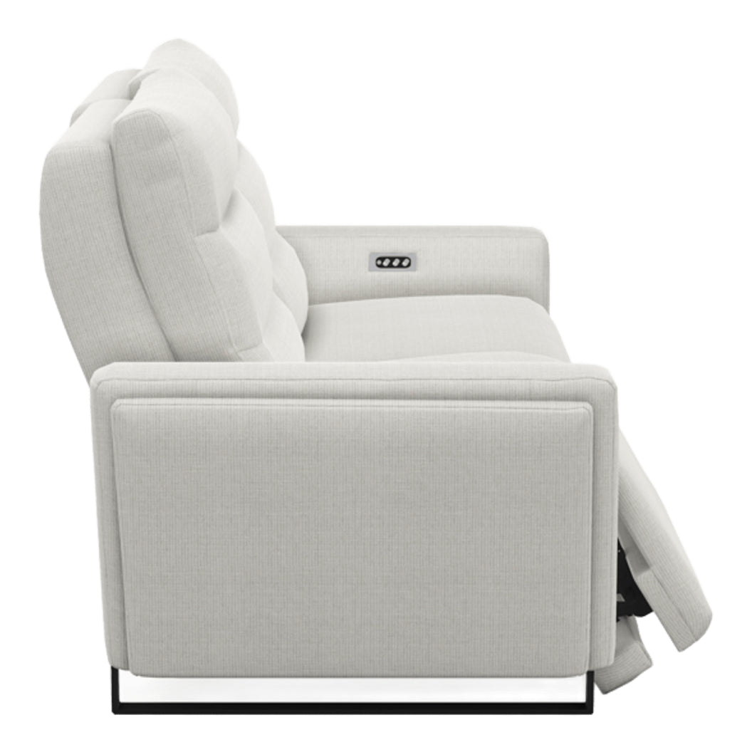 Sofa condo motorisé en tissu - Flavie