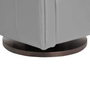 Fauteuil berçant, pivotant et motorisé en cuir - London