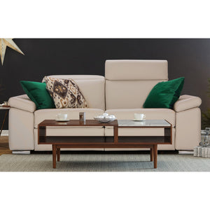 Sofa condo motorisé en cuir - London