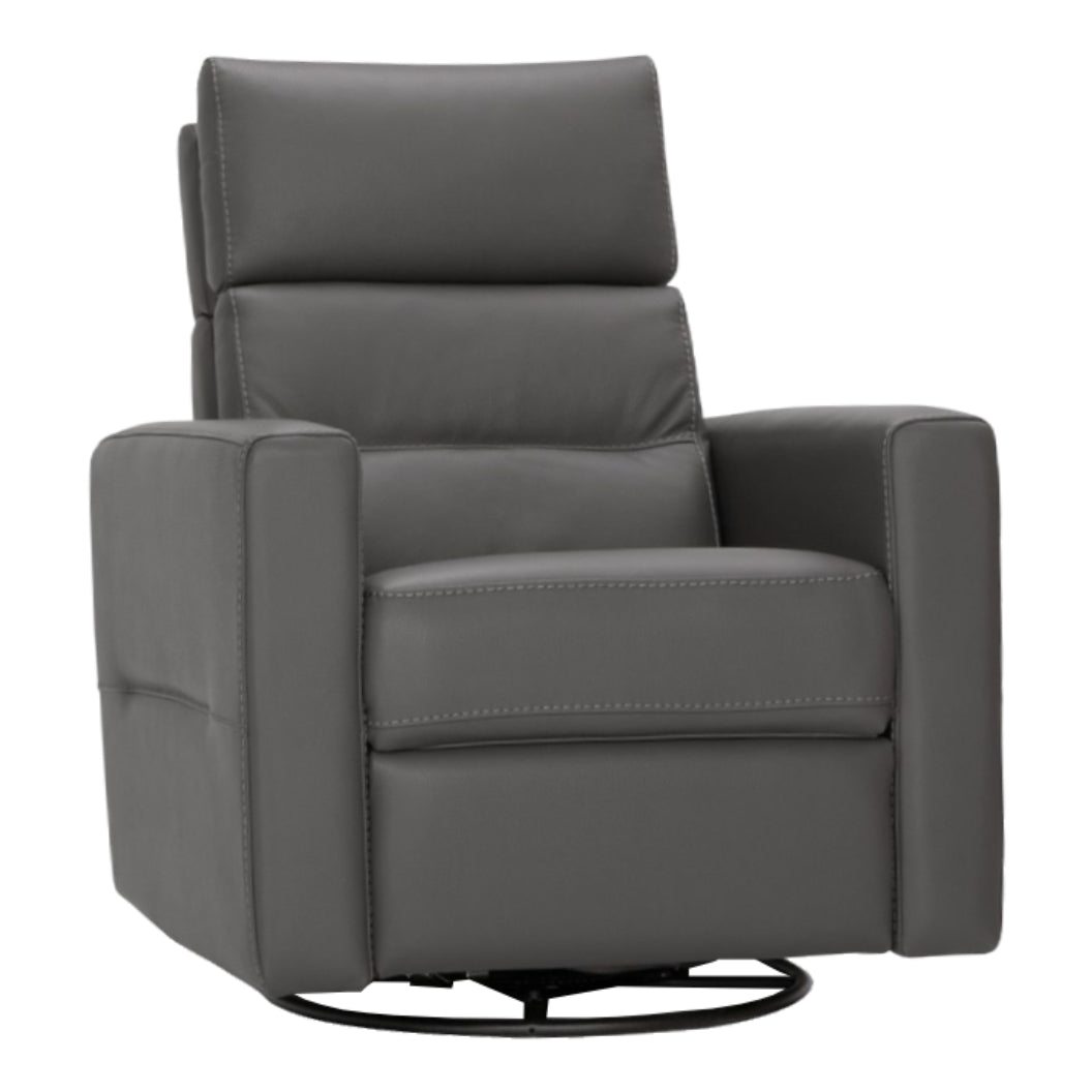 Fauteuil berçant, pivotant et motorisé en cuir - Portofino