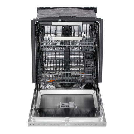 Lave-vaisselle encastrable 24 po, 46 dBA 3 paniers avec QuadWash™ Pro et nettoyage à la vapeur