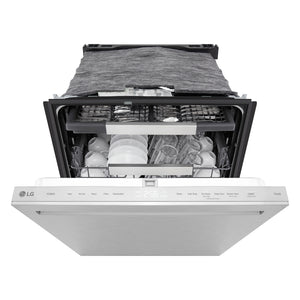 Lave-vaisselle encastrable 24 po, 46 dBA 3 paniers avec QuadWash™ Pro et nettoyage à la vapeur