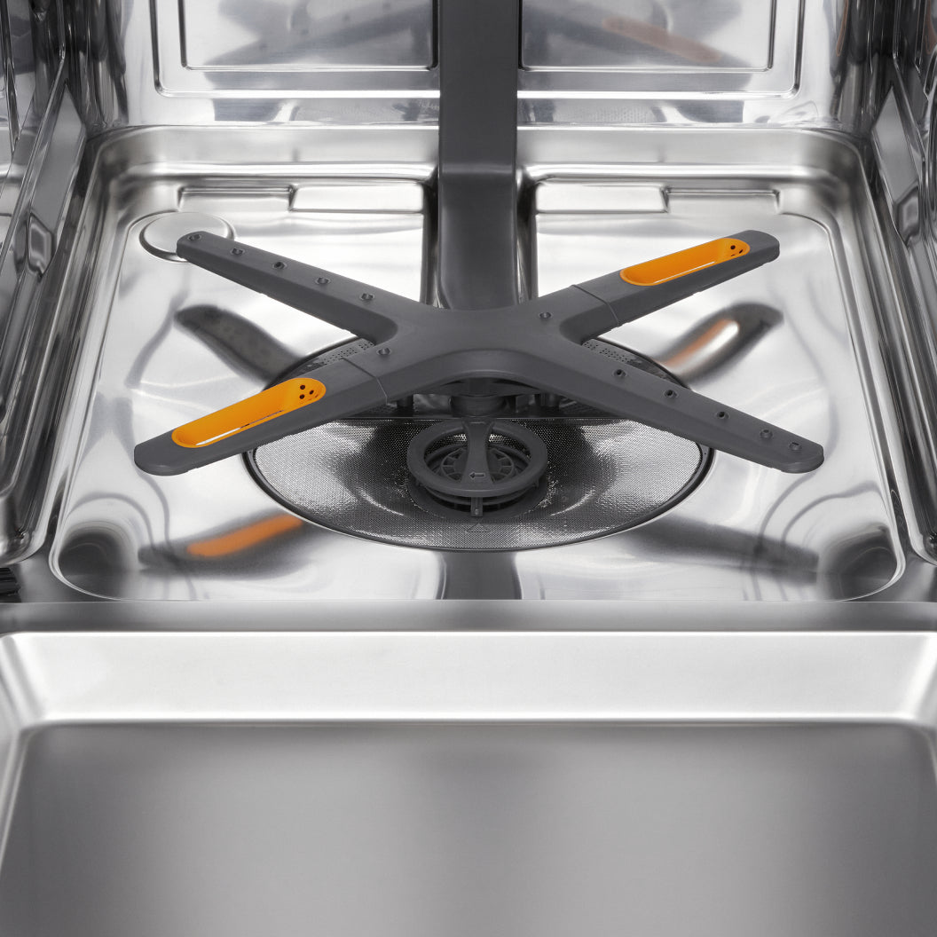 Lave-vaisselle encastrable 24 po, 46 dBA 3 paniers avec QuadWash™ Pro et nettoyage à la vapeur