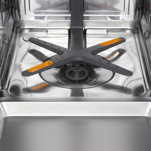 Lave-vaisselle encastrable 24 po, 46 dBA 3 paniers avec QuadWash™ Pro et nettoyage à la vapeur
