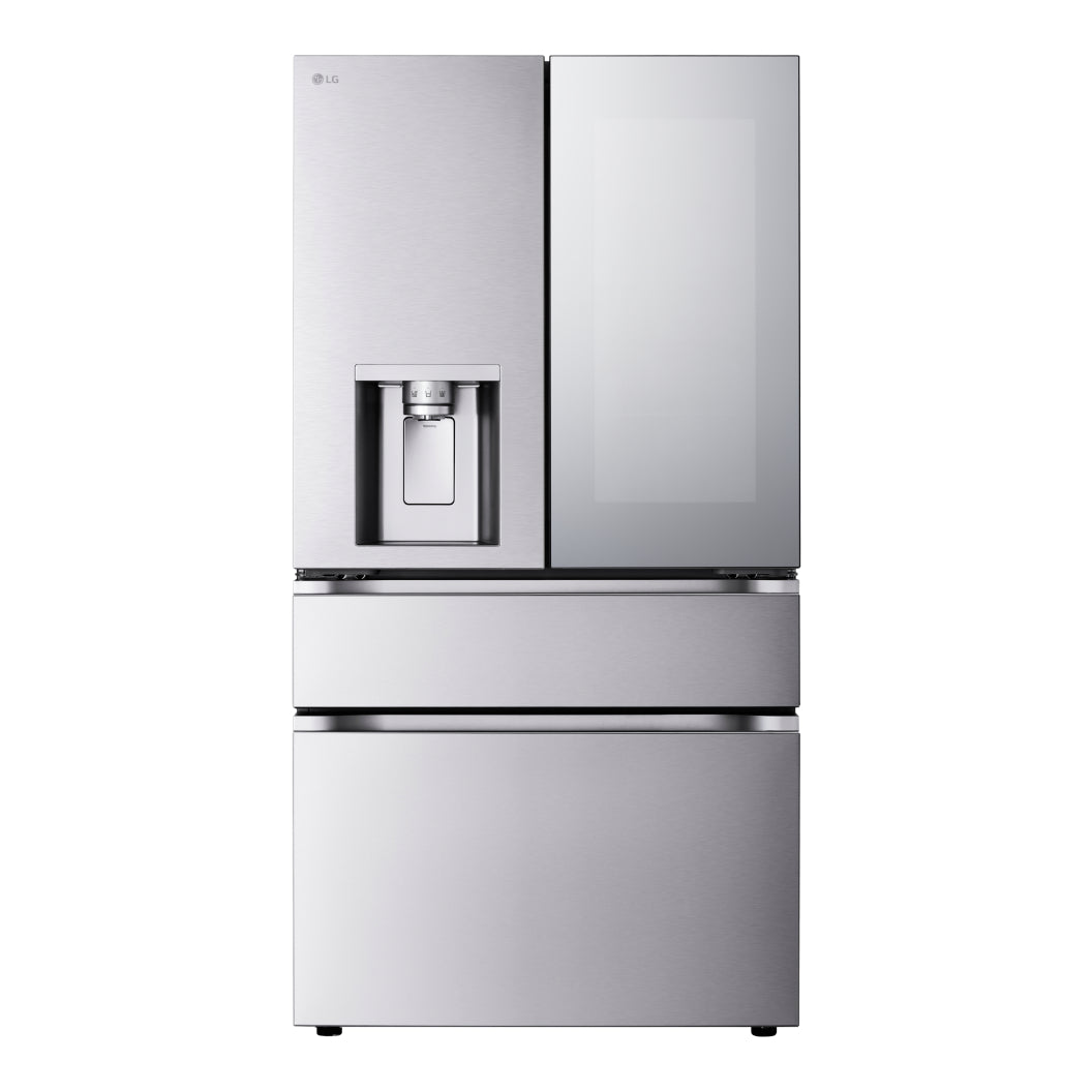 Réfrigérateur porte française 36 po, 29 pi³ 4 portes Inox avec InstaView, MyColor et Mini Craft Ice