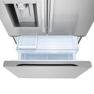 Réfrigérateur porte française à profondeur comptoir MAX™ 36 po, 23,7 pi³ 3 portes Inox avec Wi-Fi