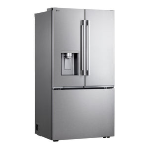 Réfrigérateur porte française à profondeur comptoir MAX™ 36 po, 23,7 pi³ 3 portes Inox avec Wi-Fi