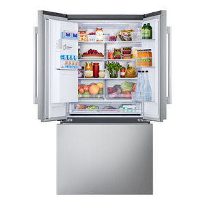 Réfrigérateur porte française à profondeur comptoir MAX™ 36 po, 23,7 pi³ 3 portes Inox avec Wi-Fi