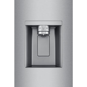 Réfrigérateur porte française à profondeur comptoir MAX™ 36 po, 23,7 pi³ 3 portes Inox avec Wi-Fi
