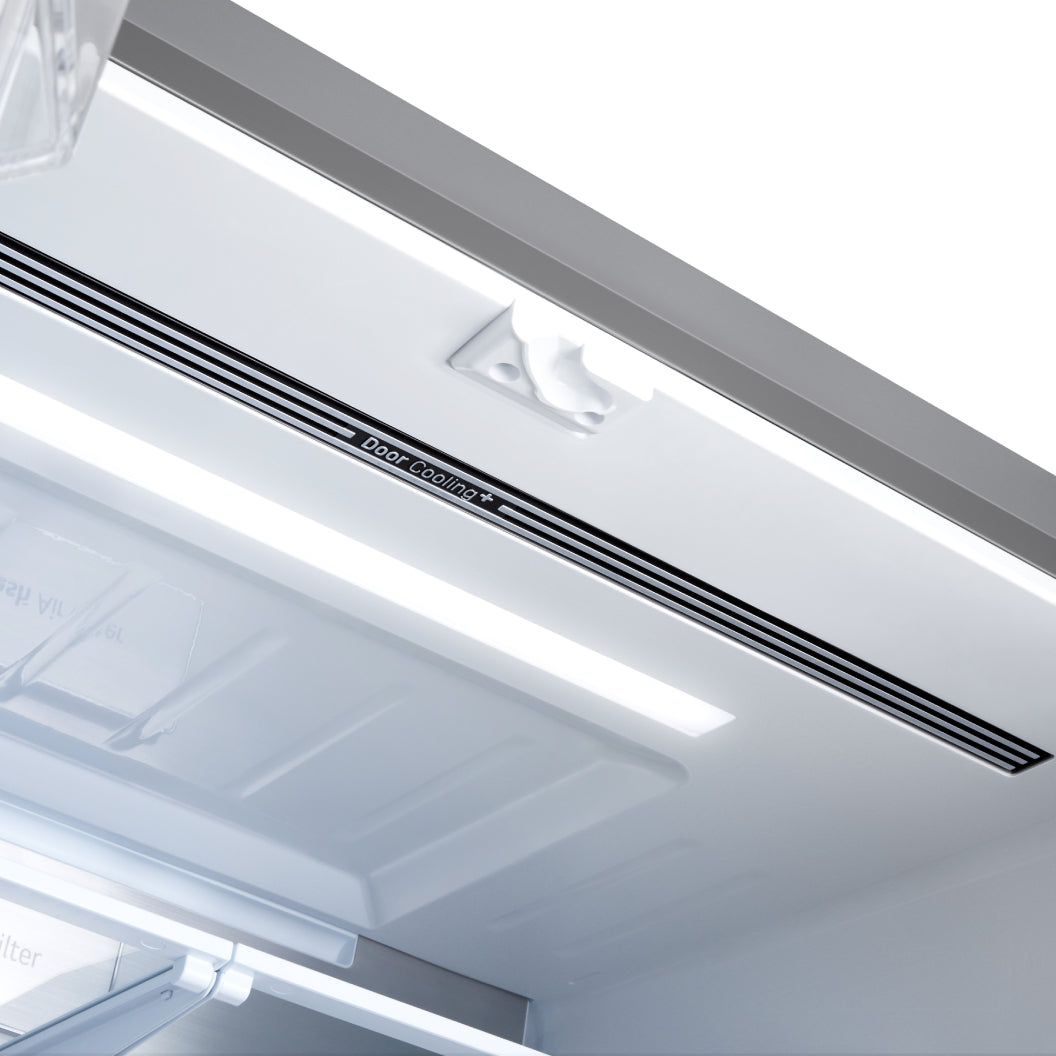 Réfrigérateur porte française à profondeur comptoir MAX™ 36 po, 23,7 pi³ 3 portes Inox avec Wi-Fi