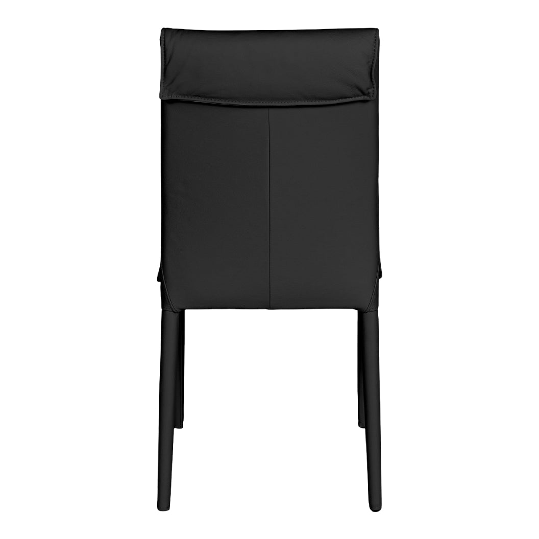 Chaise de salle à manger en cuir - Naomi