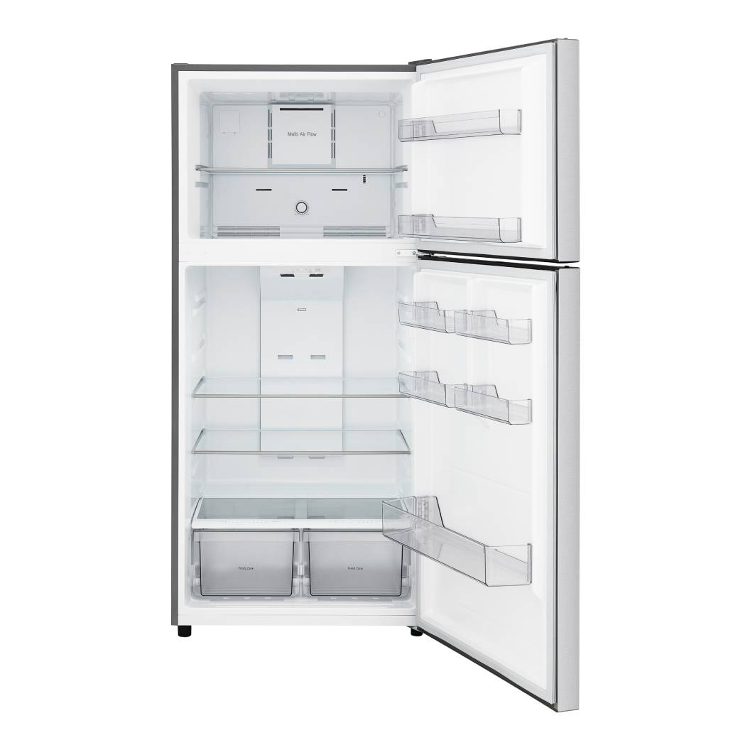 Réfrigérateur à congélateur supérieur 30 po, 18 pi³ Inox - Prêt pour le garage