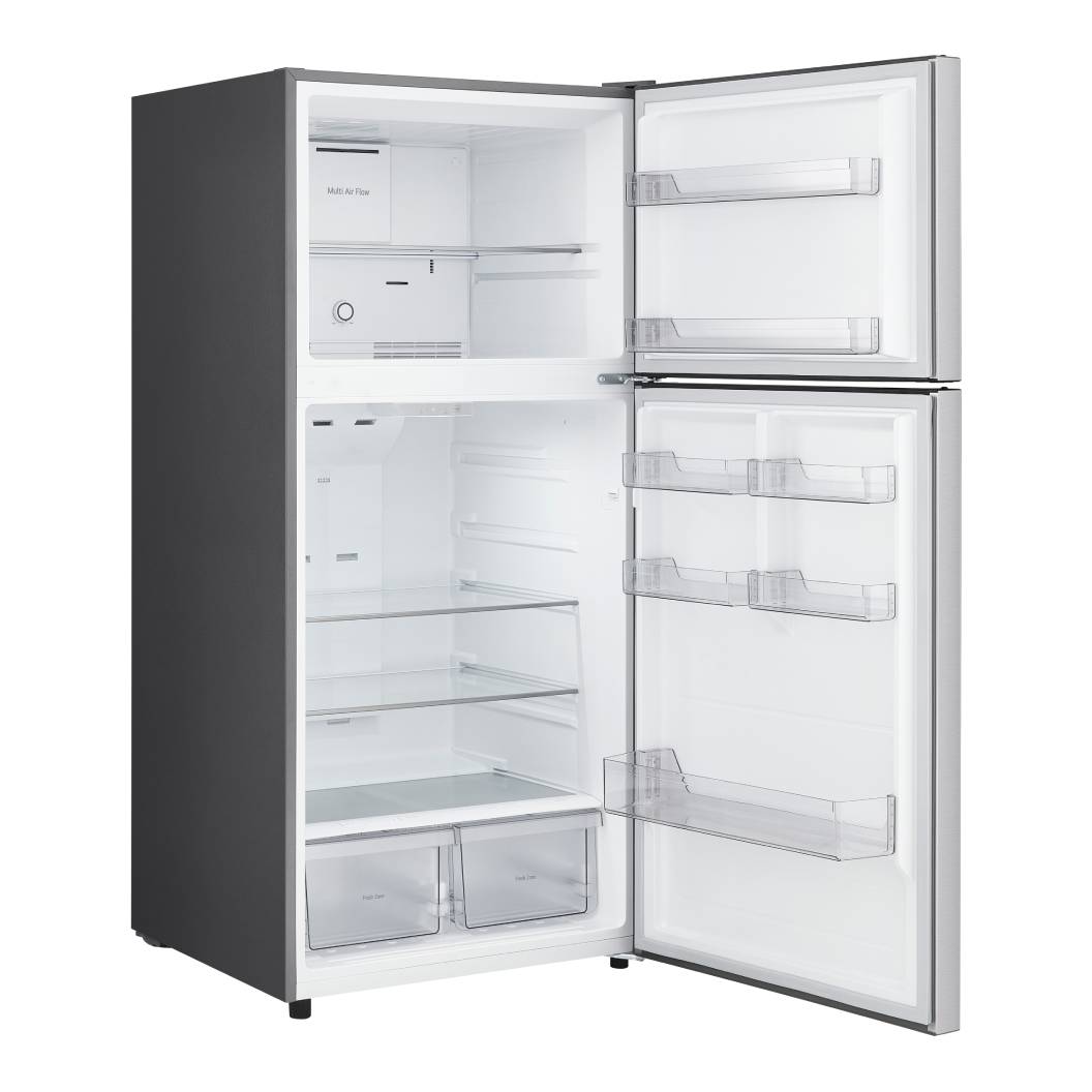 Réfrigérateur à congélateur supérieur 30 po, 18 pi³ Inox - Prêt pour le garage