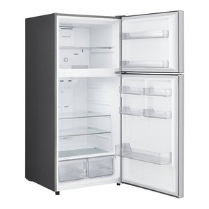 Réfrigérateur à congélateur supérieur 30 po, 18 pi³ Inox - Prêt pour le garage