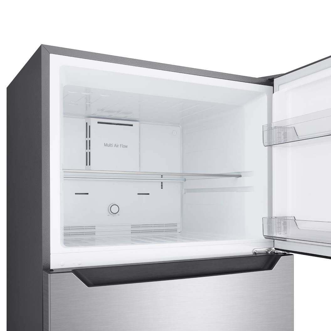 Réfrigérateur à congélateur supérieur 30 po, 18 pi³ Inox - Prêt pour le garage