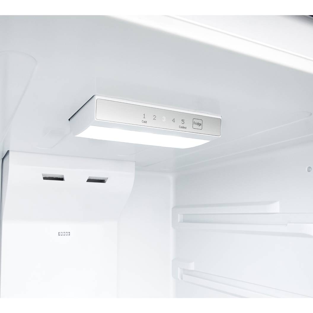 Réfrigérateur à congélateur supérieur 30 po, 18 pi³ Inox - Prêt pour le garage