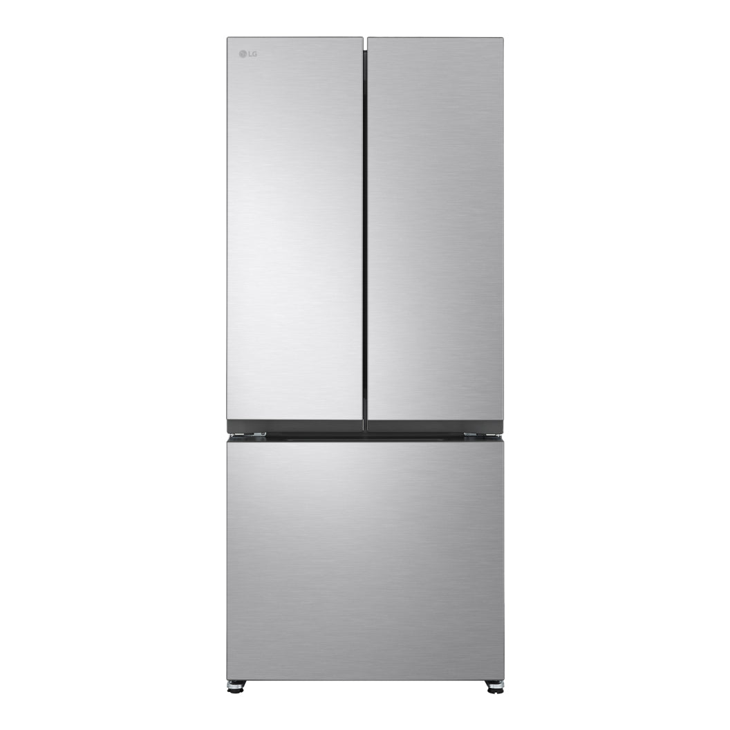 Réfrigérateur porte française à profondeur comptoir 30 po, 18 pi³ 3 portes Inox avec Wi-Fi