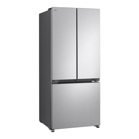 Réfrigérateur porte française à profondeur comptoir 30 po, 18 pi³ 3 portes Inox avec Wi-Fi
