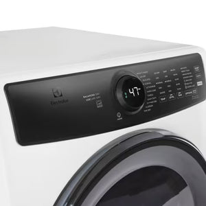 Sécheuse au gaz 27 po, 8,0 pi³ Blanc mat avec LuxCare® Dry et rafraîchissement instantané