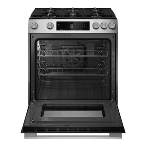 Cuisinière au gaz encastrable 30 po, 5,8 pi³ Inox avec Air Fry et Autonettoyage - Série 300