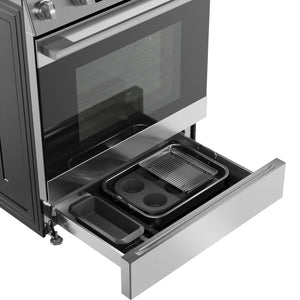 Cuisinière électrique encastrable 30 po, 5,8 pi³ Inox avec Air Fry et Autonettoyage - Série 300