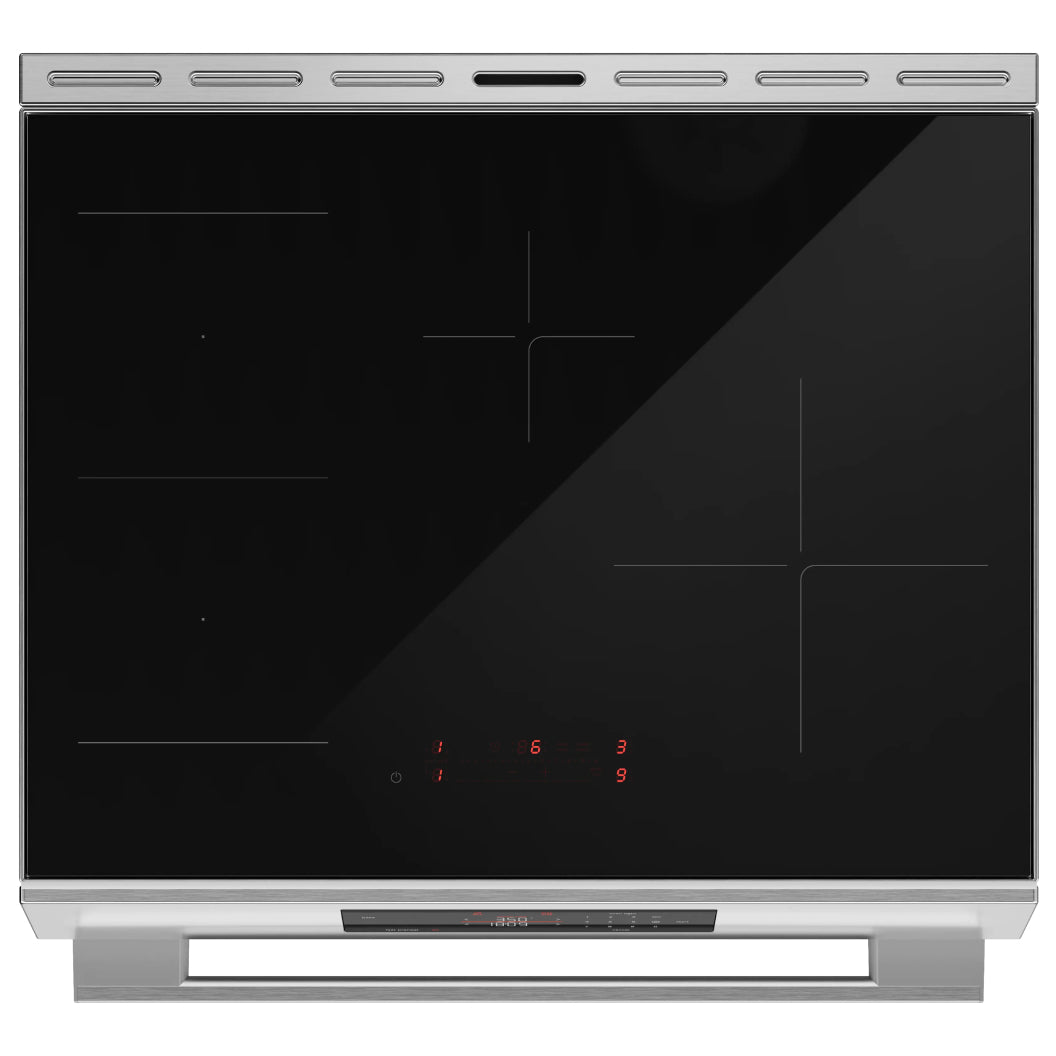 Cuisinière à induction encastrable 30 po, 5,8 pi³ Inox avec Air Fry et Autonettoyage - Série 300