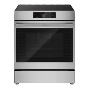 Cuisinière à induction encastrable 30 po, 5,8 pi³ Inox avec Anneau puissant "Boost" - Série 500