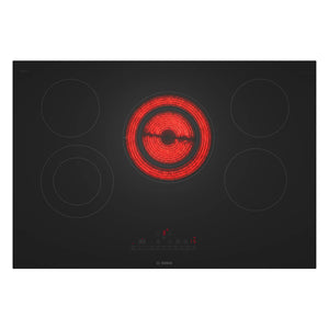Plaque de cuisson électrique 30 po, Noir à 5 zones avec PreciseSelect™ - Série 800