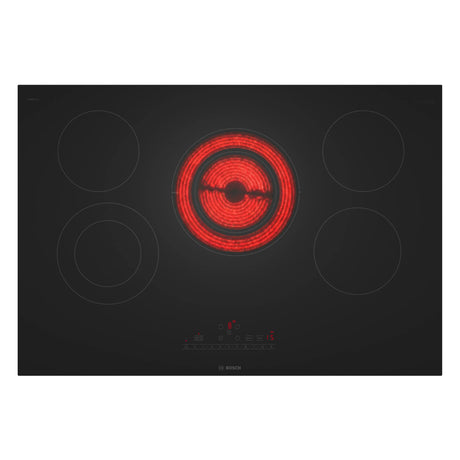 Plaque de cuisson électrique 30 po, Noir à 5 zones avec PreciseSelect™ - Série 800