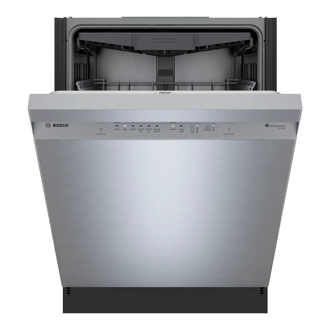 Lave-vaisselle encastrable 24 po, 50 dBA Inox 3 paniers avec PrecisionWash™ et Wi-Fi - Série 300