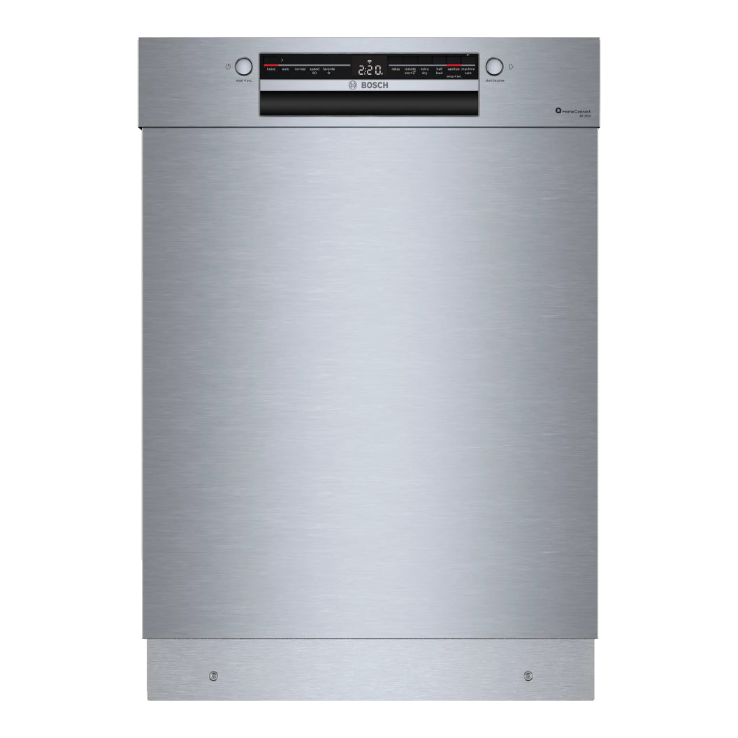 Lave-vaisselle encastrable 24 po, 48 dBA Inox avec PrecisionWash™ et Wi-Fi - Série 100