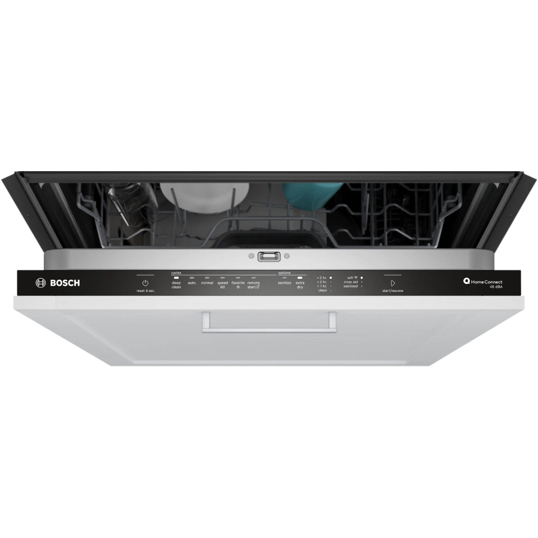 Lave-vaisselle encastrable 24 po, 46 dBA 3 paniers - Panneau requis - avec Zone Wash et Wi-Fi - Série 300