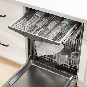 Lave-vaisselle encastrable 24 po, 46 dBA 3 paniers - Panneau requis - avec Zone Wash et Wi-Fi - Série 300