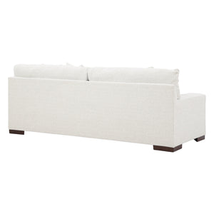 Sofa condo en tissu Next-Gen Nuvella blanc avec coussins - Bethley