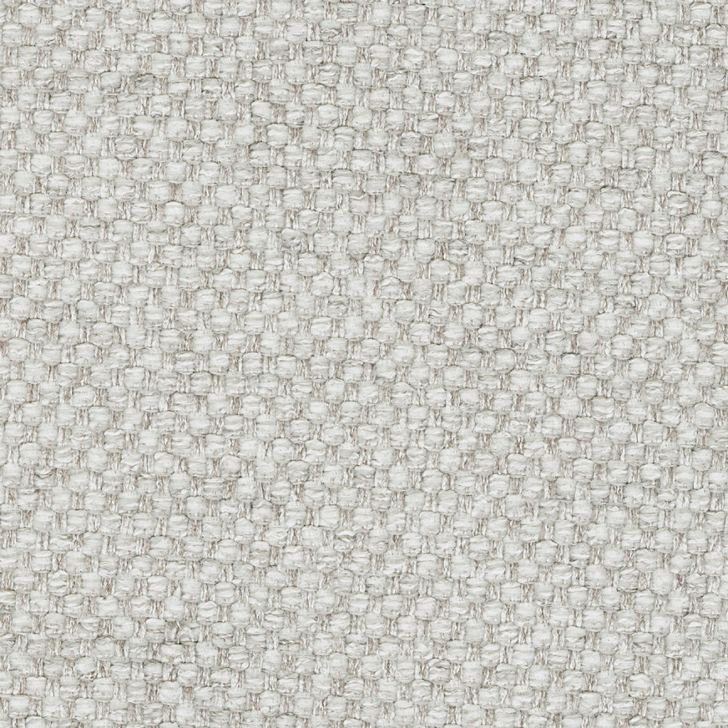 Causeuse en tissu texturé blanc avec coussins - Maitelynn