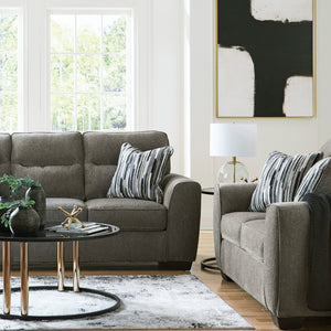 Causeuse en tissu avec coussins - Olten