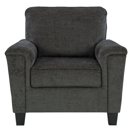 Fauteuil en tissu noir - Erinslane