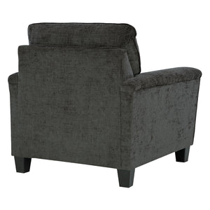 Fauteuil en tissu noir - Erinslane