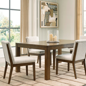 Ensemble de 2 chaises de salle à manger rembourrées en tissu beige - Baskinger