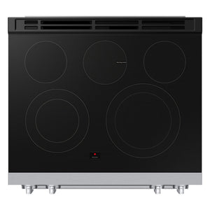 Cuisinière électrique encastrable 30 po, 6,3 pi³ Inox avec Air Fry et Air Sous Vide