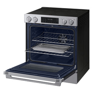 Cuisinière électrique encastrable 30 po, 6,3 pi³ Inox avec Air Fry et Air Sous Vide