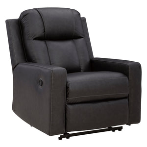 Fauteuil inclinable aspect cuir - Mackmenville