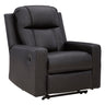 Fauteuil inclinable aspect cuir - Mackmenville