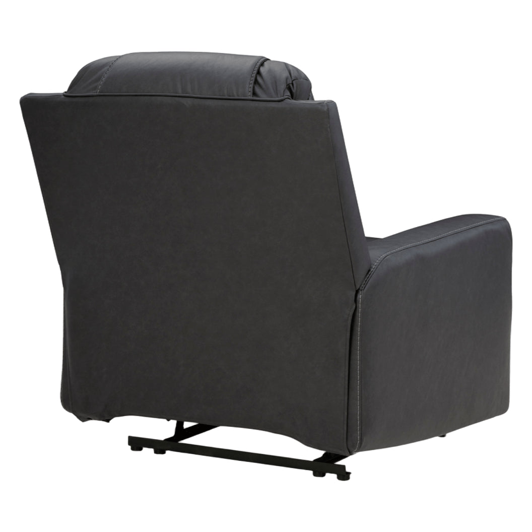 Fauteuil inclinable aspect cuir - Mackmenville