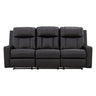 Sofa inclinable aspect cuir - Mackmenville