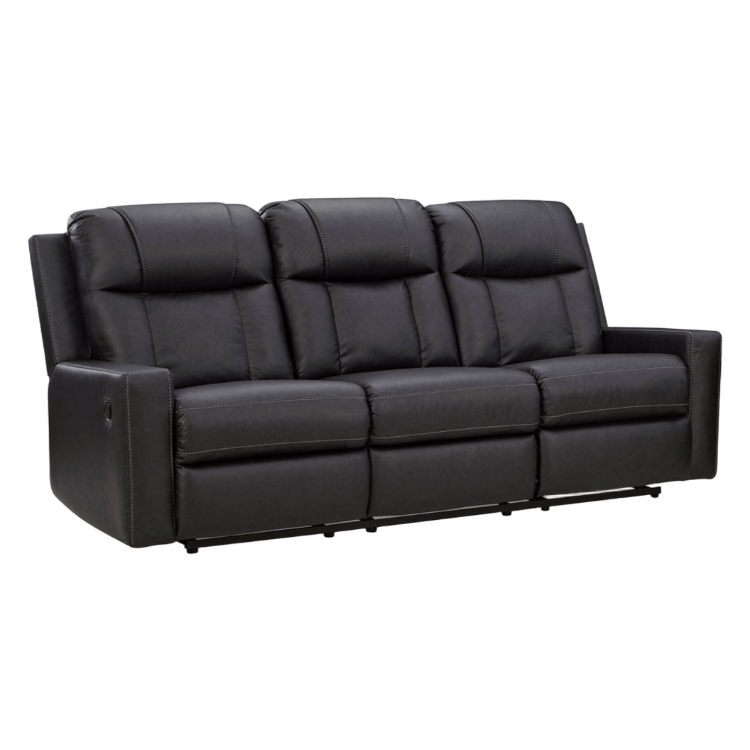 Sofa inclinable aspect cuir - Mackmenville