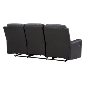 Sofa inclinable aspect cuir - Mackmenville