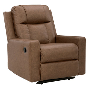 Fauteuil inclinable aspect cuir - Mackmenville