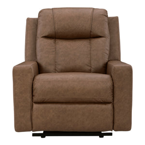 Fauteuil inclinable aspect cuir - Mackmenville